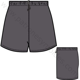 Patron ropa, Fashion sewing pattern, molde confeccion, patronesymoldes.com Short 9714 HOMBRES Shorts